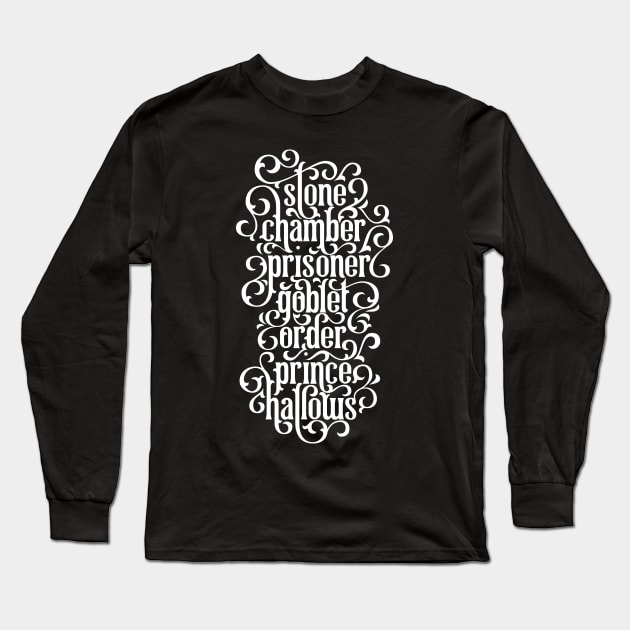 Stone Chamber Prisoner Goblet Long Sleeve T-Shirt by polliadesign